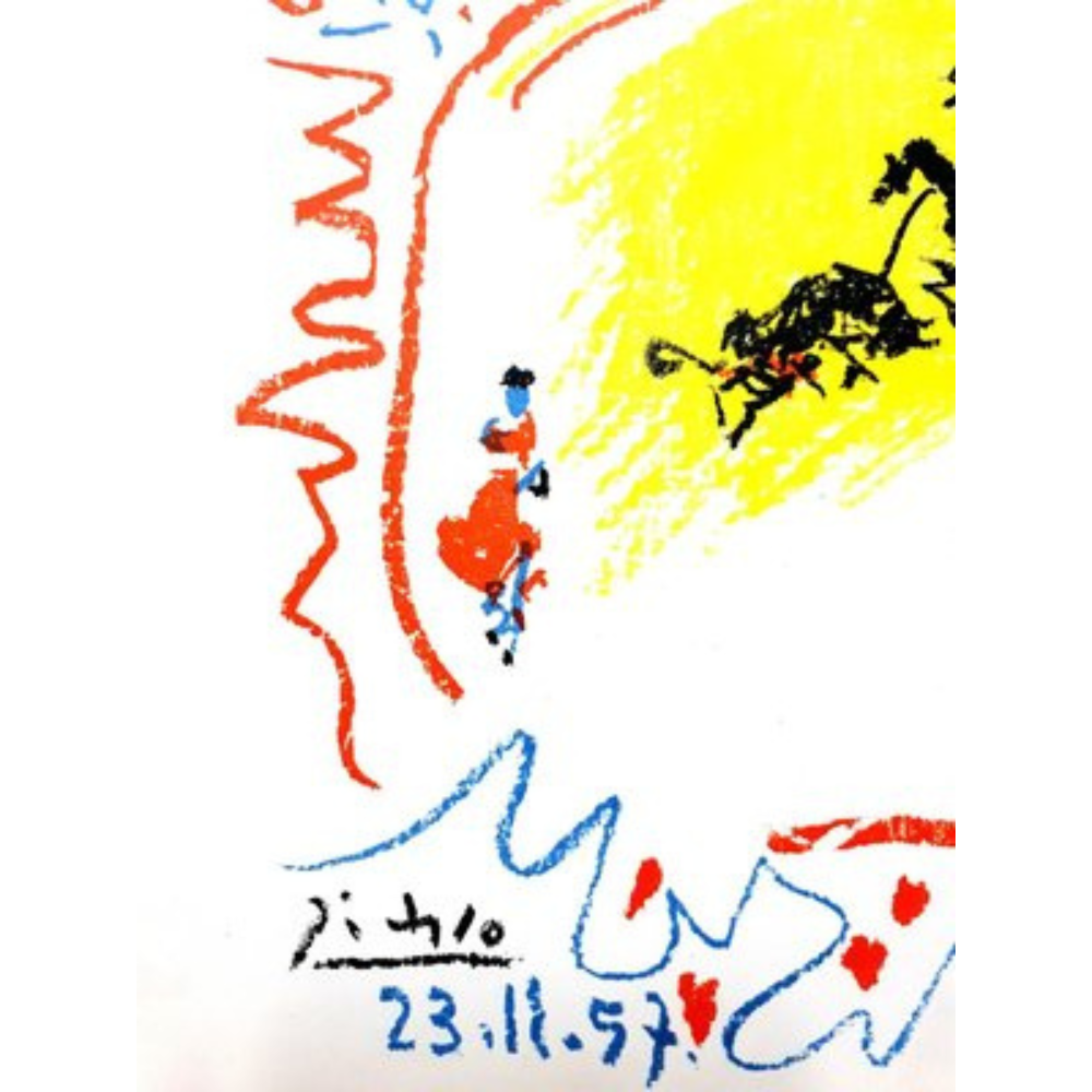 Pablo Picasso, XXE SIÈCLE - La petite corrida, 1957