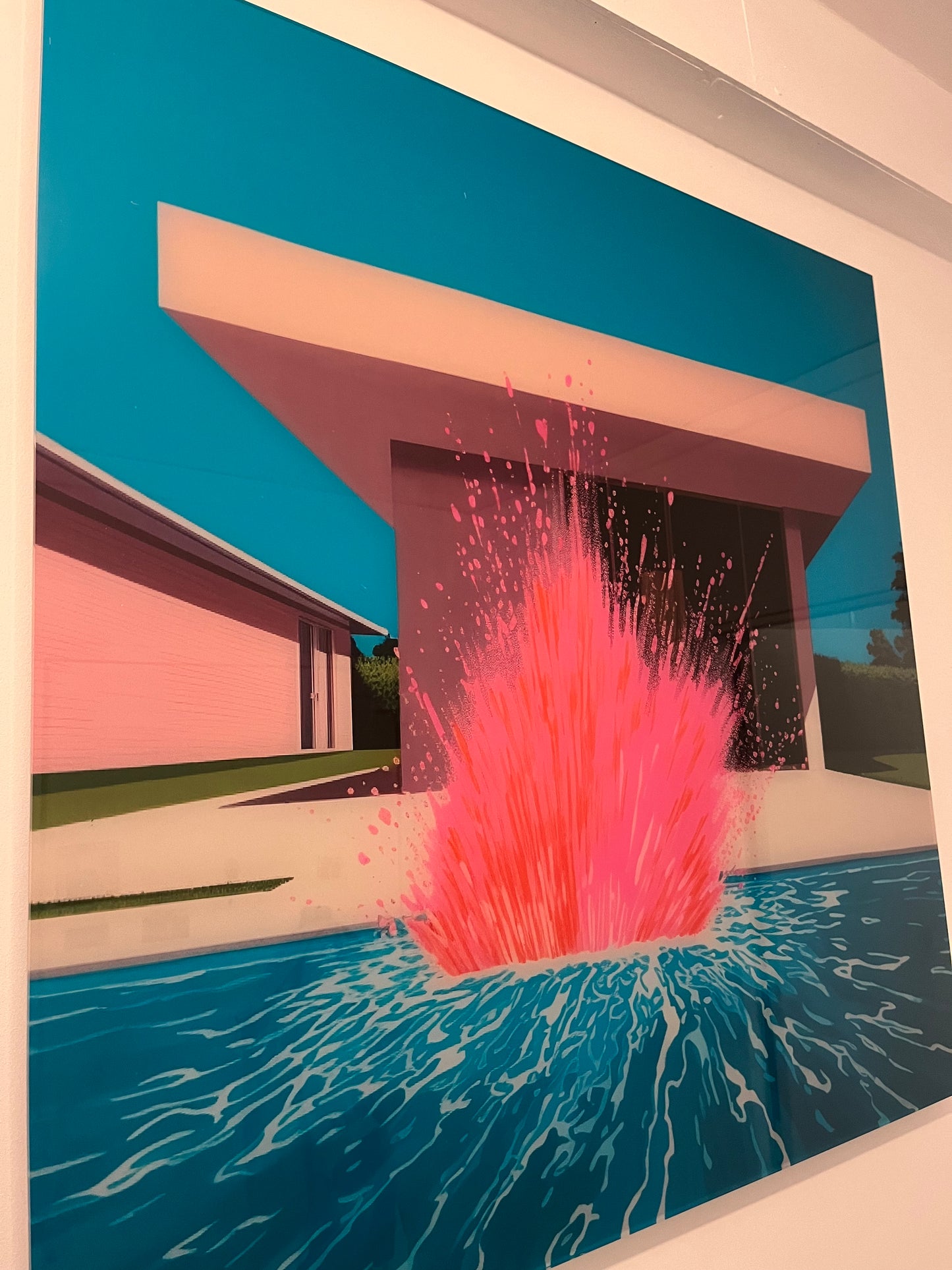 Richard Prince- Verre Acrylique Grand Format  - Splash