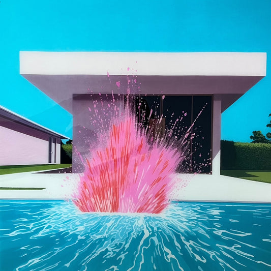 Richard Prince- Verre Acrylique Grand Format  - Splash