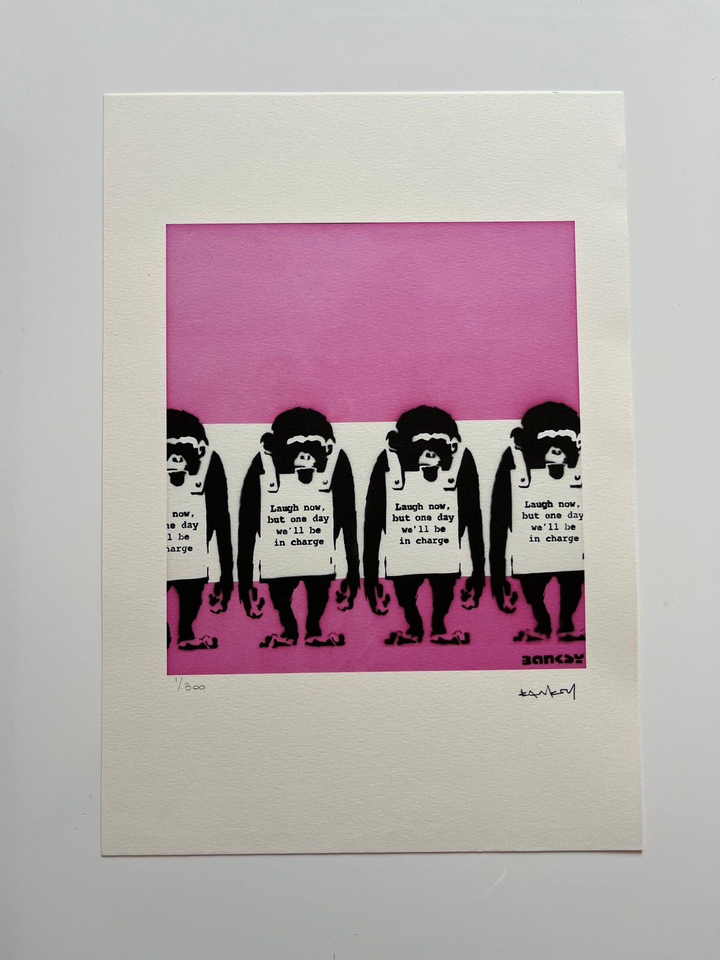 Banksy Laugh Now Livre de l'exposition au MocoMuseum 2019