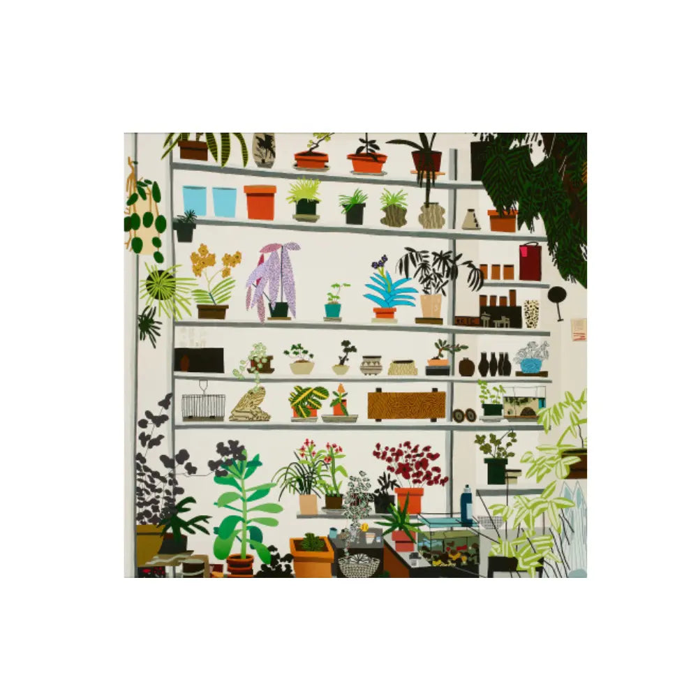 Jonas Wood - Large Shelf Still Life 2017 - Colour offset – LYNART