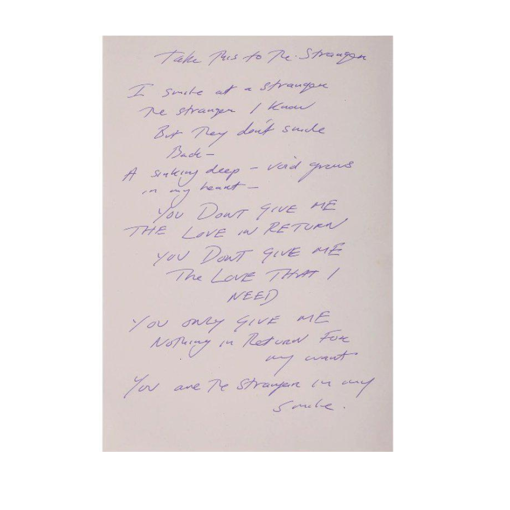 Tracey Emin - TAKE THIS TO A STRANGER, 2013