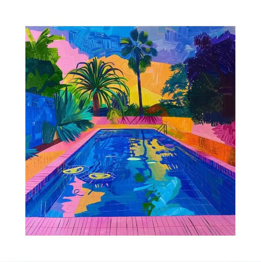 Richard Prince, Sunburst Oasis - Original screenprint