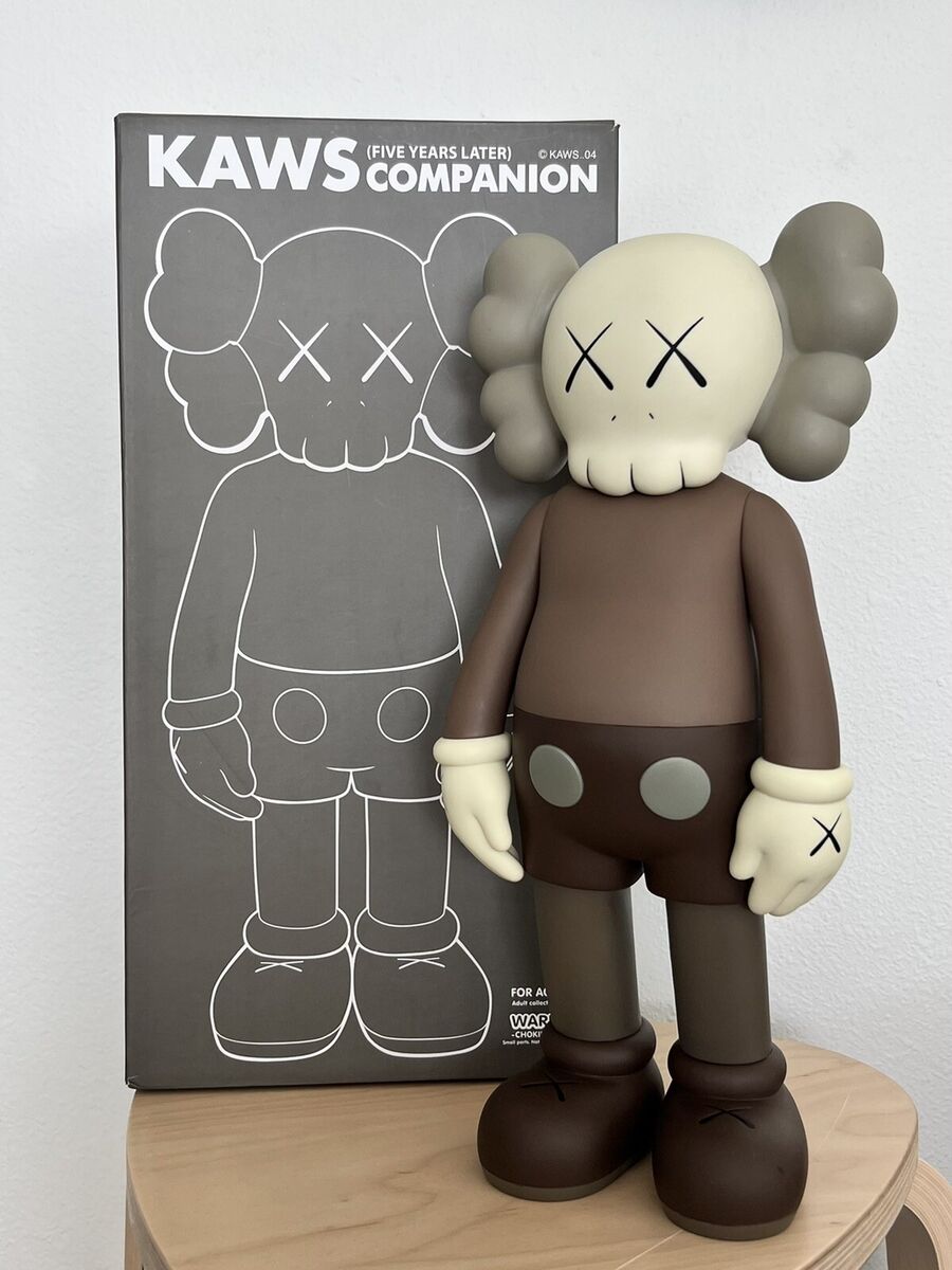 KAWS,  Companion Vinyl Figure Brown, 2016