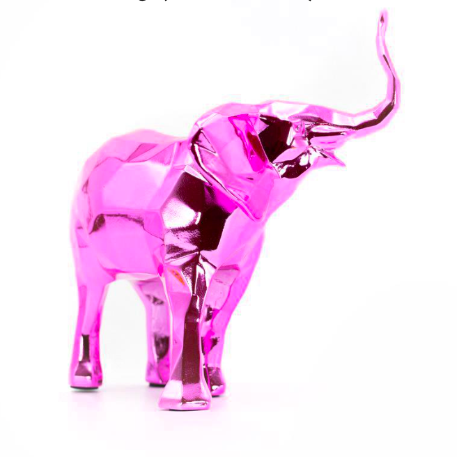 Richard Orlinski - Elephant Spirit (Pink Edition) - Offre Exclusive