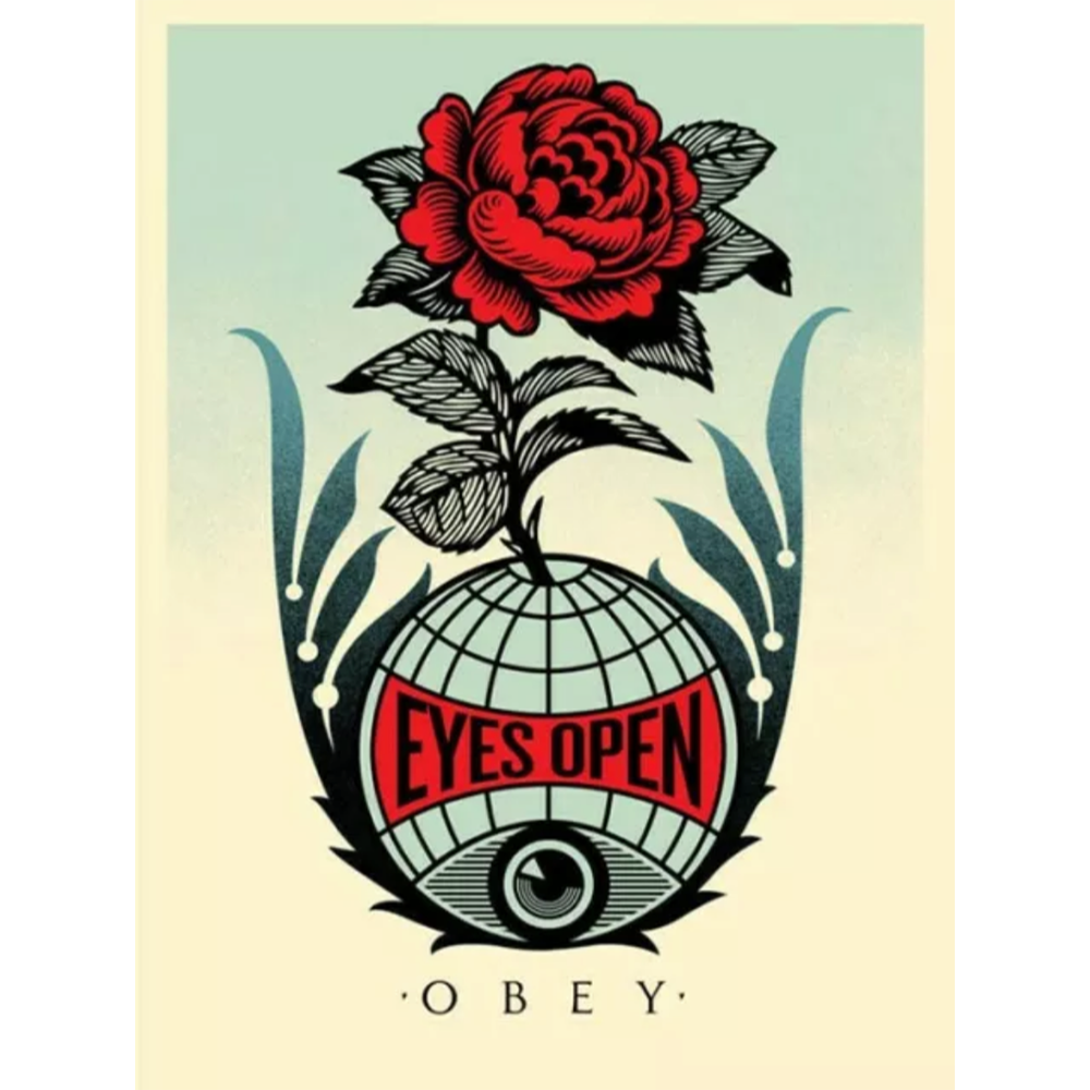 Obey (Shepard Fairey) - Eyes Open