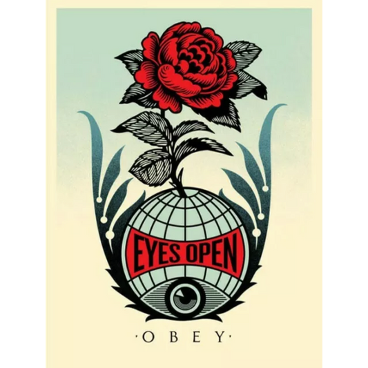 Obey (Shepard Fairey) - Eyes Open
