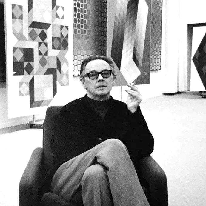Victor Vasarely at LYNART: Master of Optical Art