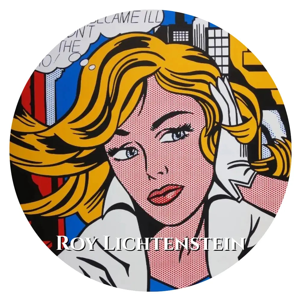 Roy-Lichtenstein-Collection-Pop-Art-Master-Comic-Imagery-and-Bold-Iconography LYNART STORE