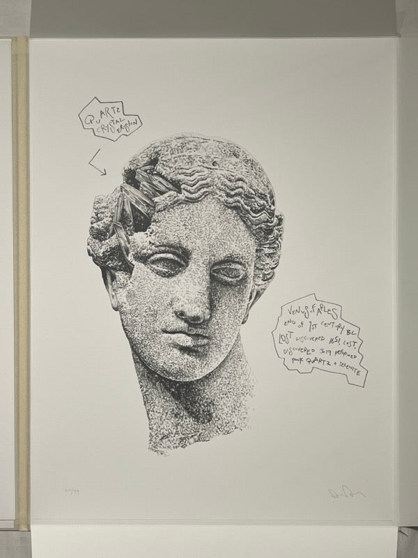 Daniel Arsham - Eroded Classical Prints (Set of 3)