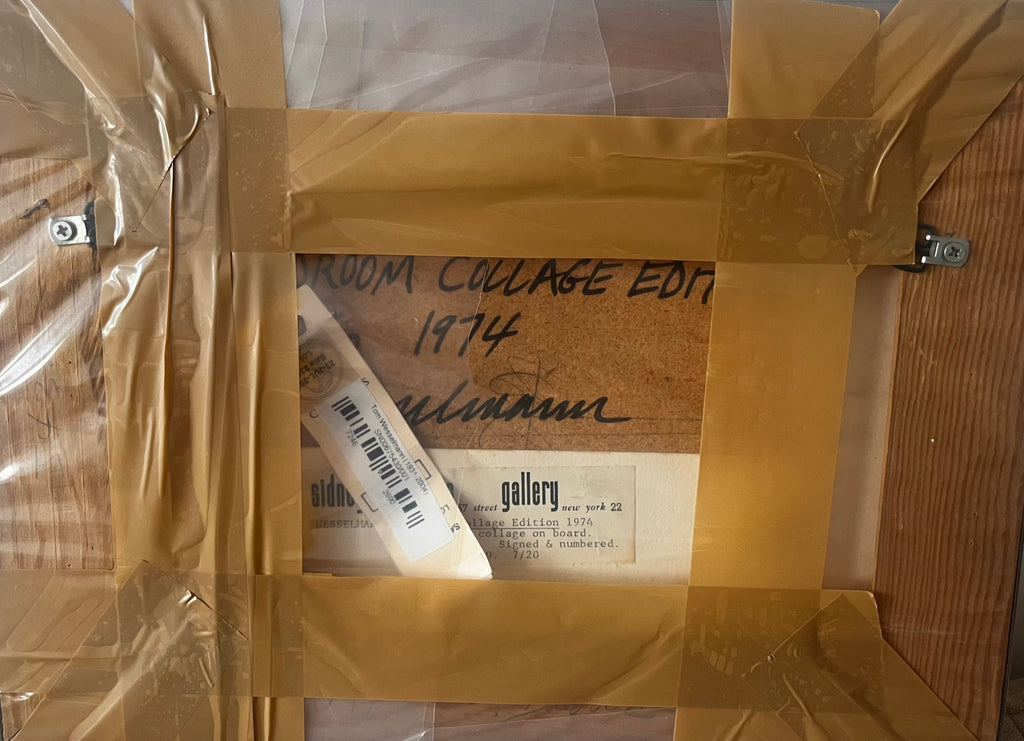 TOM WESSELMANN - Bedroom Collage Edition (1974)