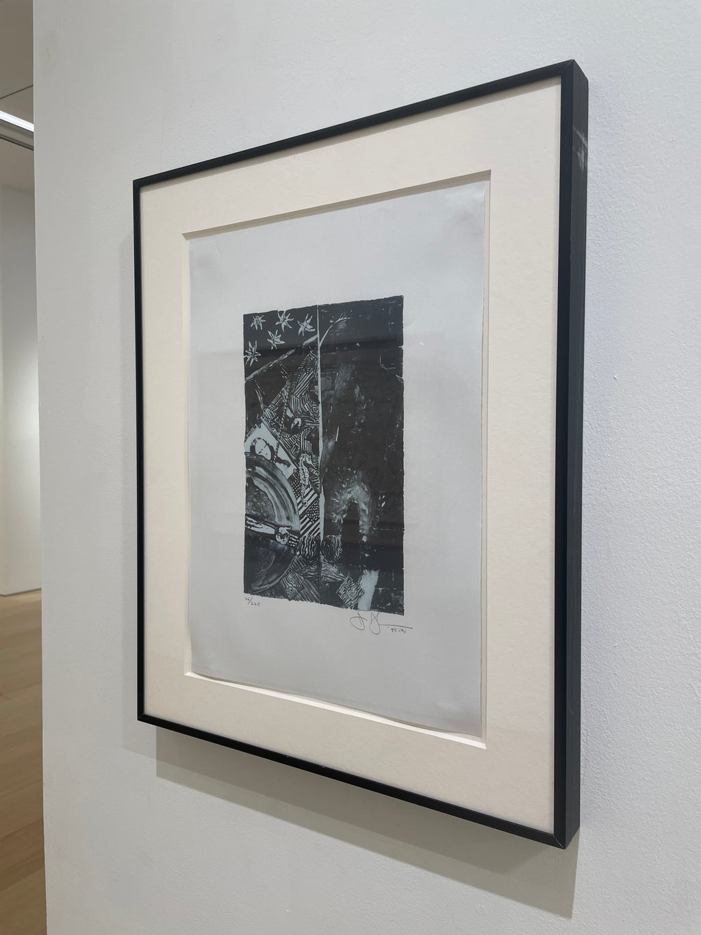 Jasper Johns - Été (Bleu) (1985–1991)