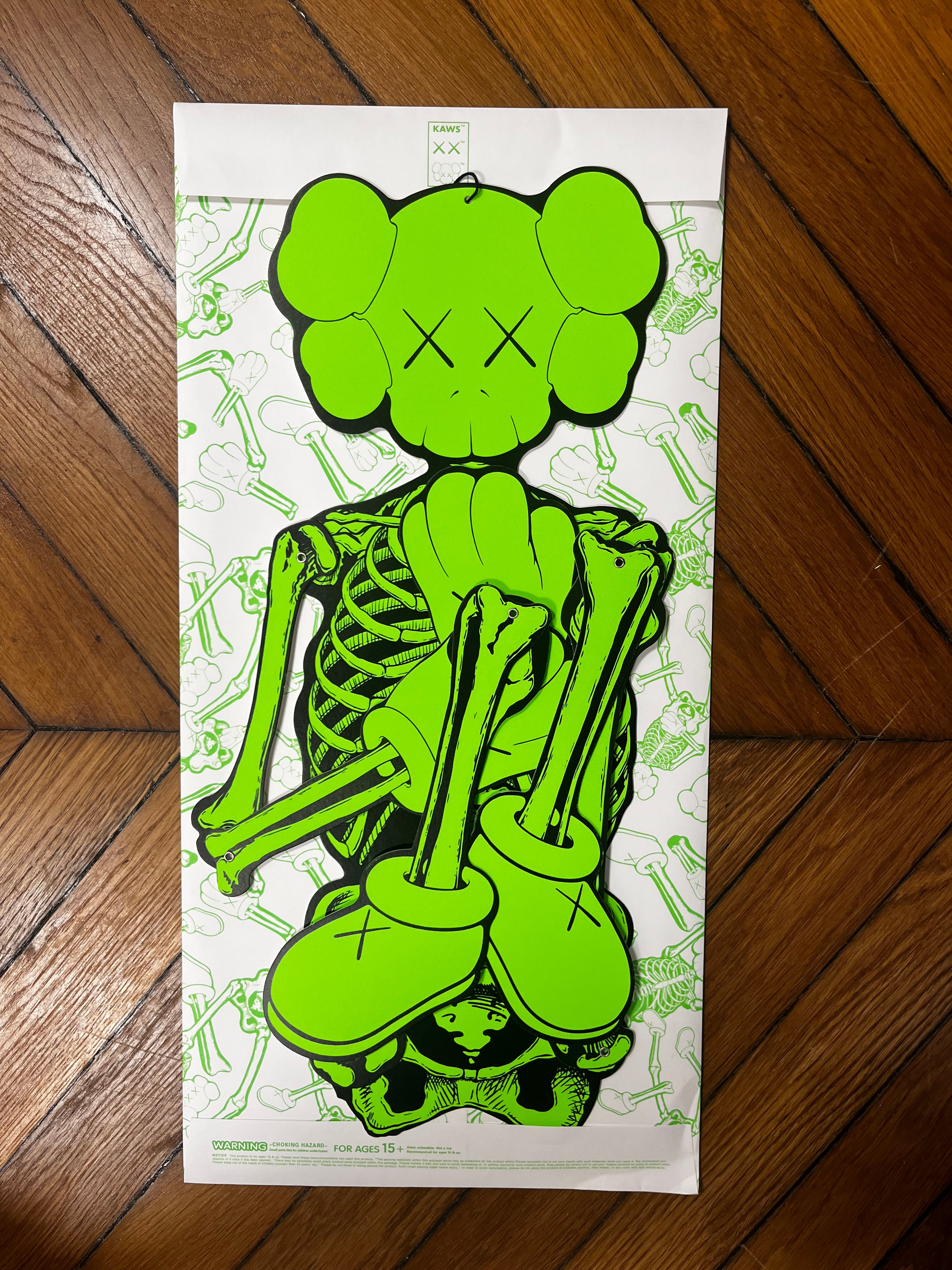 KAWS – Companion Skeleton Set of 4 Screenprints – LYNART STORE
