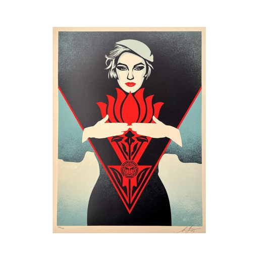 Shepard Fairey - Donne (Blu), 2022