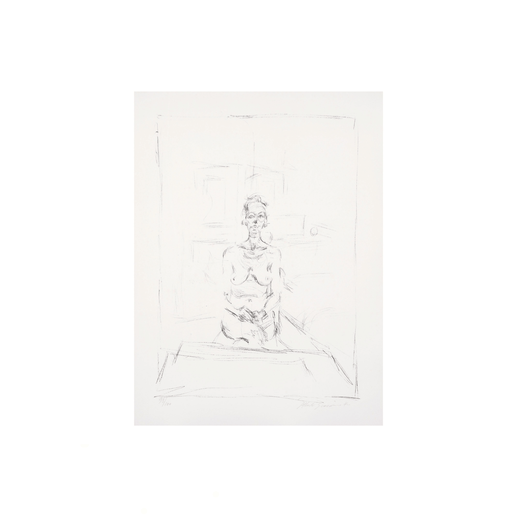 Alberto Giacometti – Seated Nude (Lust 53) 1965 I Limited Edition