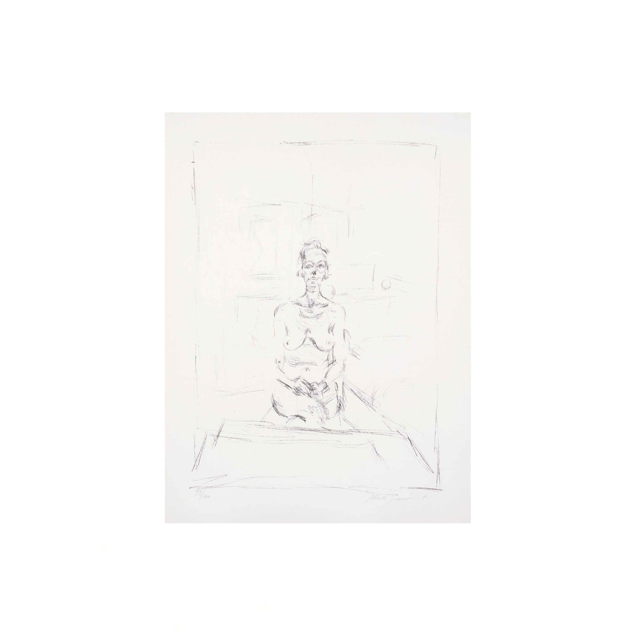 Alberto Giacometti – Seated Nude (Lust 53) 1965 I Limited Edition
