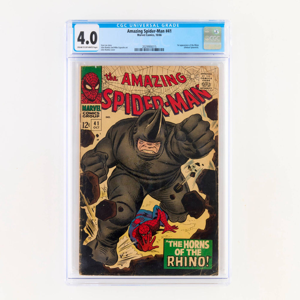 Amazing Spider-Man #41 (1966) – CGC 4.0 First Appearance of the Rhino