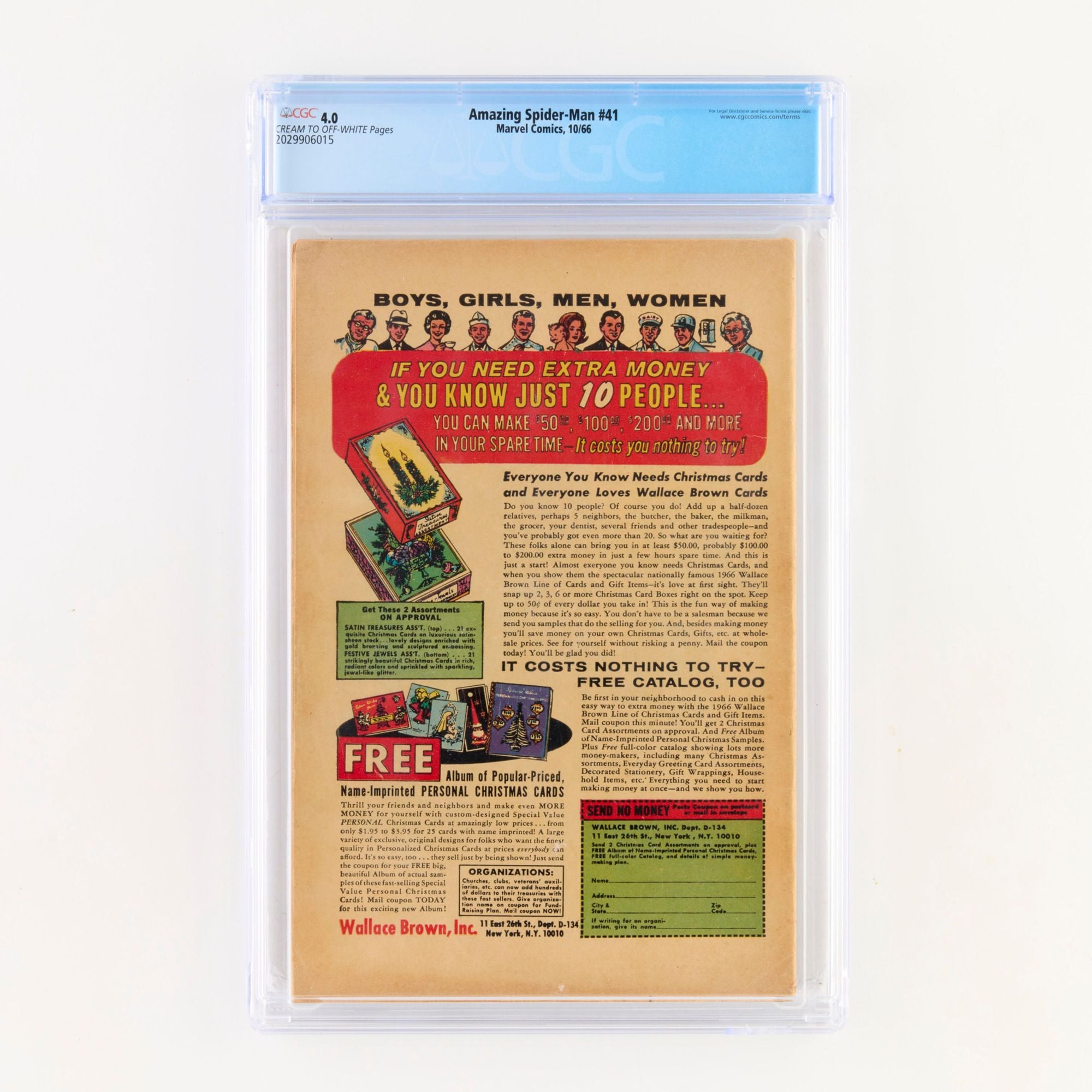 Amazing Spider-Man #41 (1966) – CGC 4.0 First Appearance of the Rhino