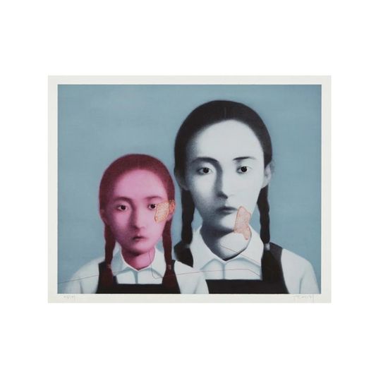 ZHANG XIAOGANG  - Two Sisters (from Bloodlines : The Big Family) (2003)