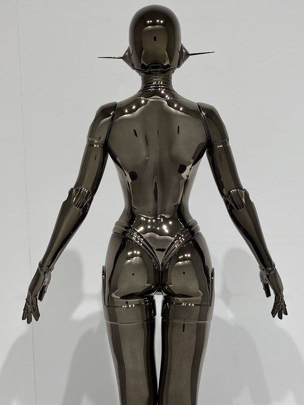 Hajime Sorayama - Full Set Of All 3 Sexy Robot Floating Sculptures (Gold,Black,Silver) 2020