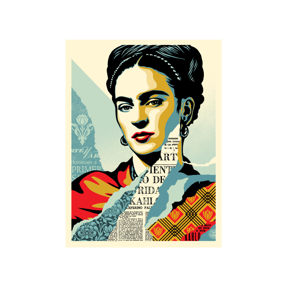 Shepard Fairey - Frida Kahlo