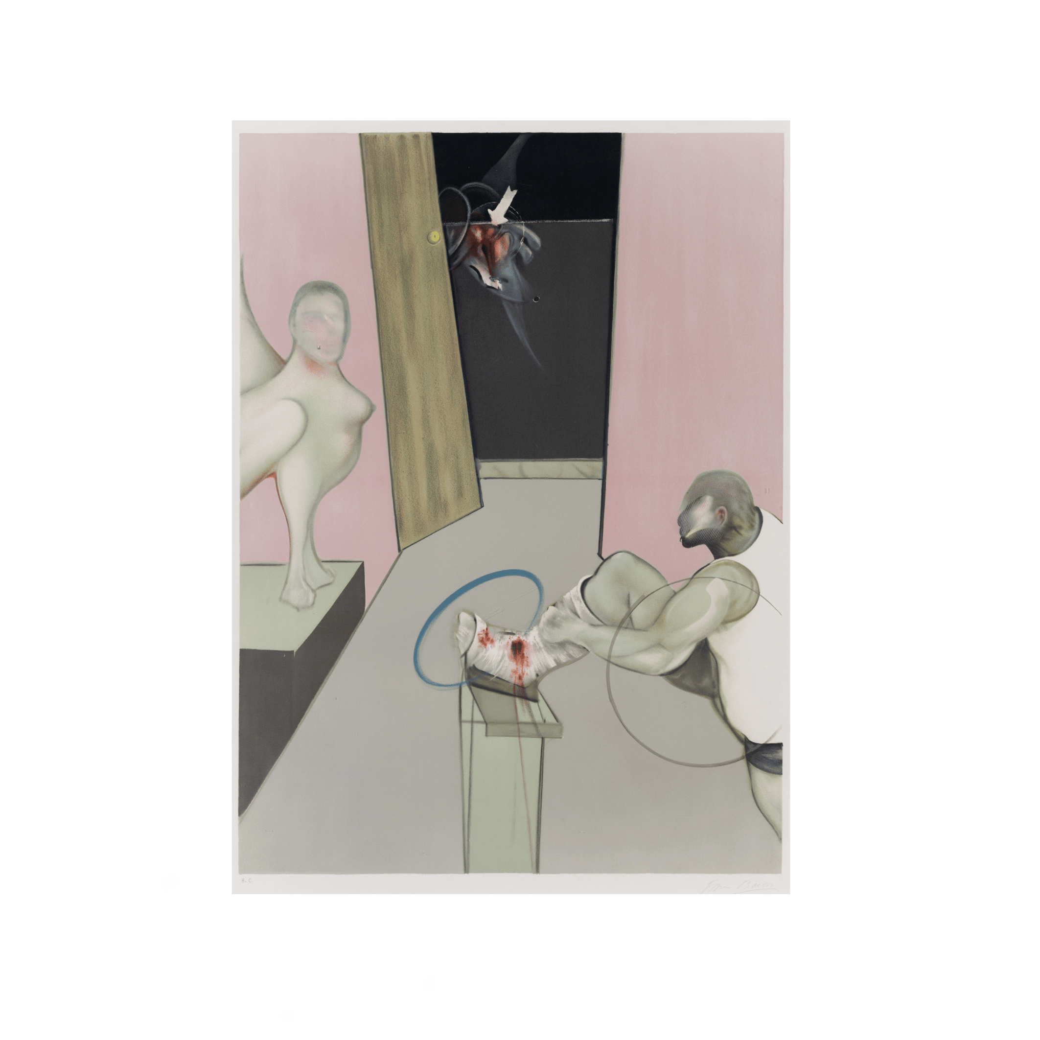 Francis Bacon – Œdipe et le Sphinx d'après Ingres (1983/1984) I Limited Edition