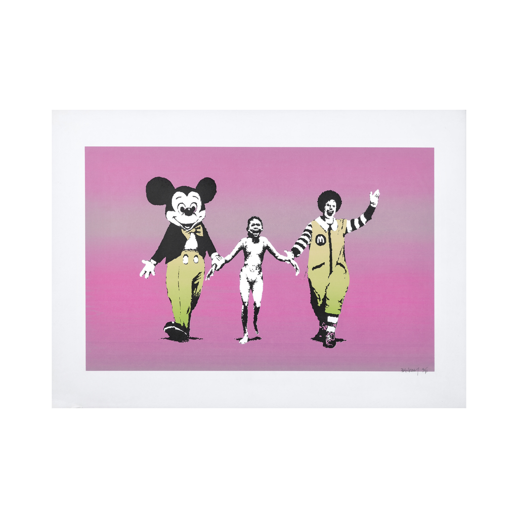 BANKSY - Napalm AP Pink (2004) I AP Edition