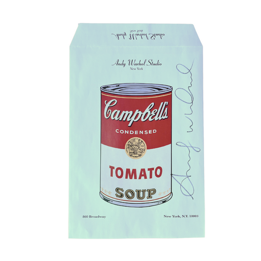 Andy Warhol Campbell's Soup Enveloppe