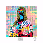 Speedy Graphito, Mona Lisa (Main Edition) - Unique screenprint 1/1 on 300gsm high-quality cotton art paper