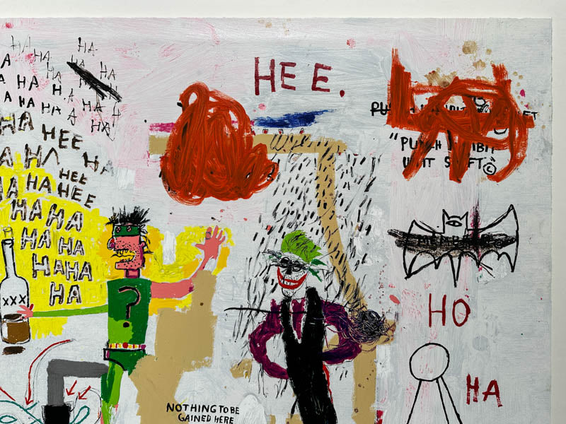 Jean-Michel Basquiat (After) – Riddle Me This, Batman