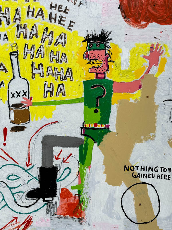 Jean-Michel Basquiat (After) – Riddle Me This, Batman