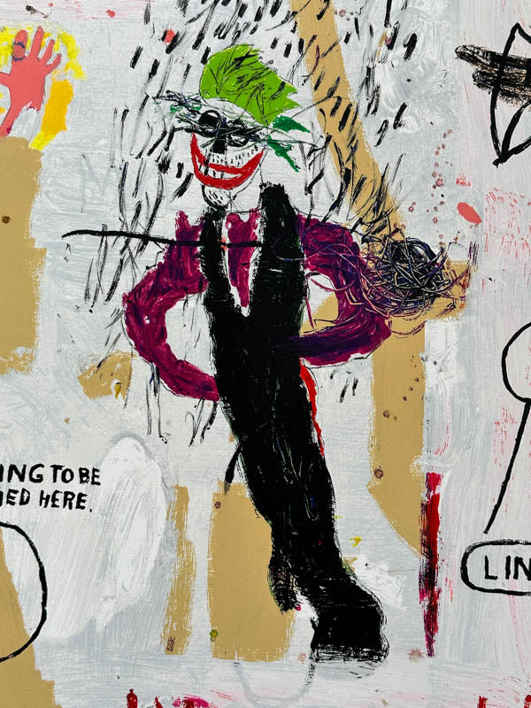 Jean-Michel Basquiat (After) – Riddle Me This, Batman
