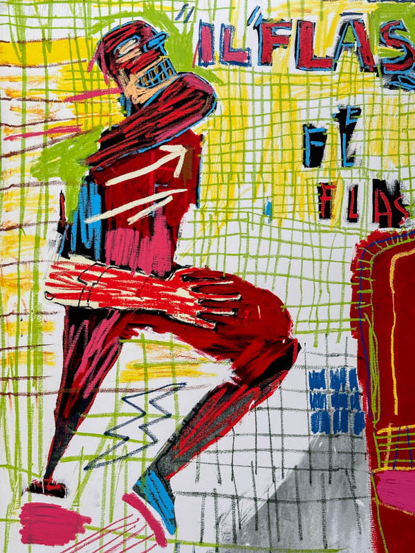 Jean-Michel Basquiat (After) – Flash in Naples