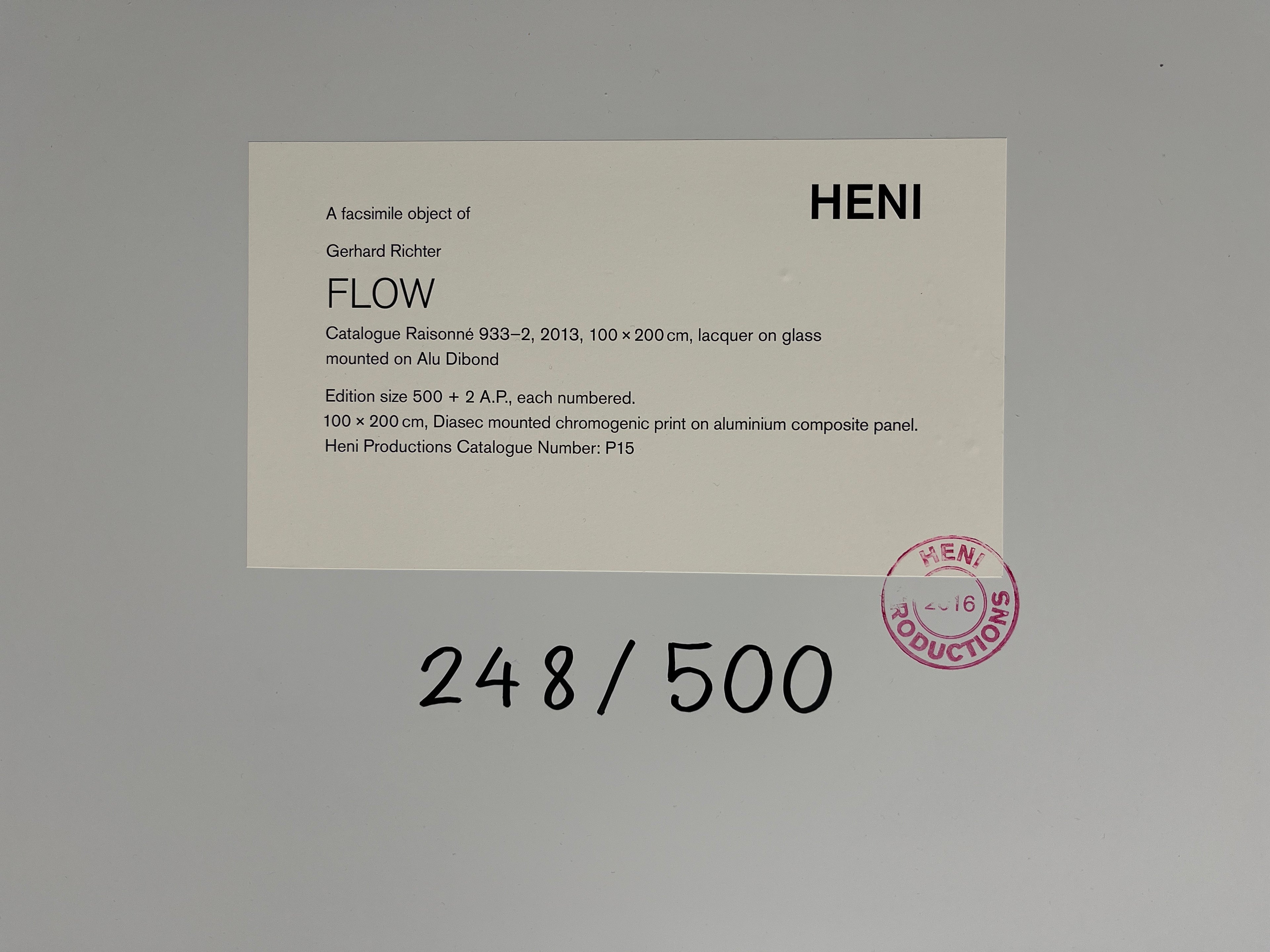 Gerhard Richter, Flow (2013-2016)