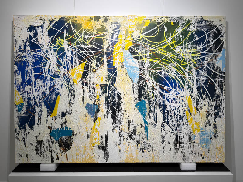 José Parlá – Painting Moving in Step with the Times