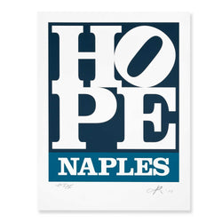Robert Indiana Hope Naples 2017 screenprint on paper Pop Art
