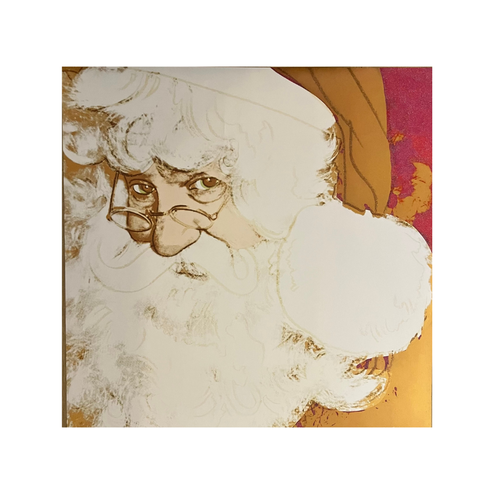 Andy Warhol, Papá Noel - Polvo de diamante