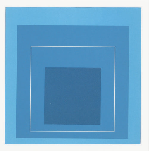 Josef Albers - White Line Squares Complete set of four