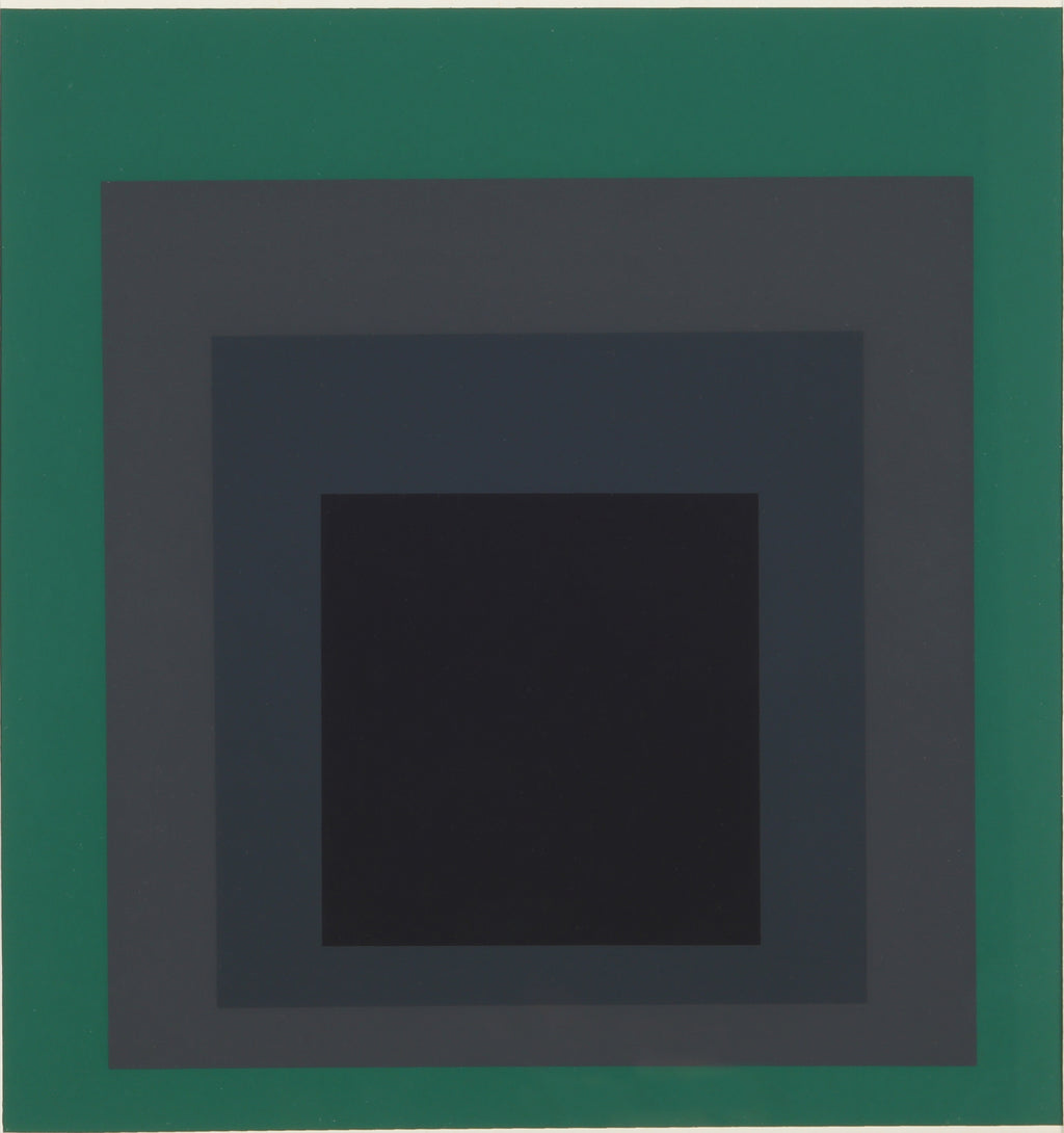 Josef Albers - Homage to the Square 1983 — complete set of four