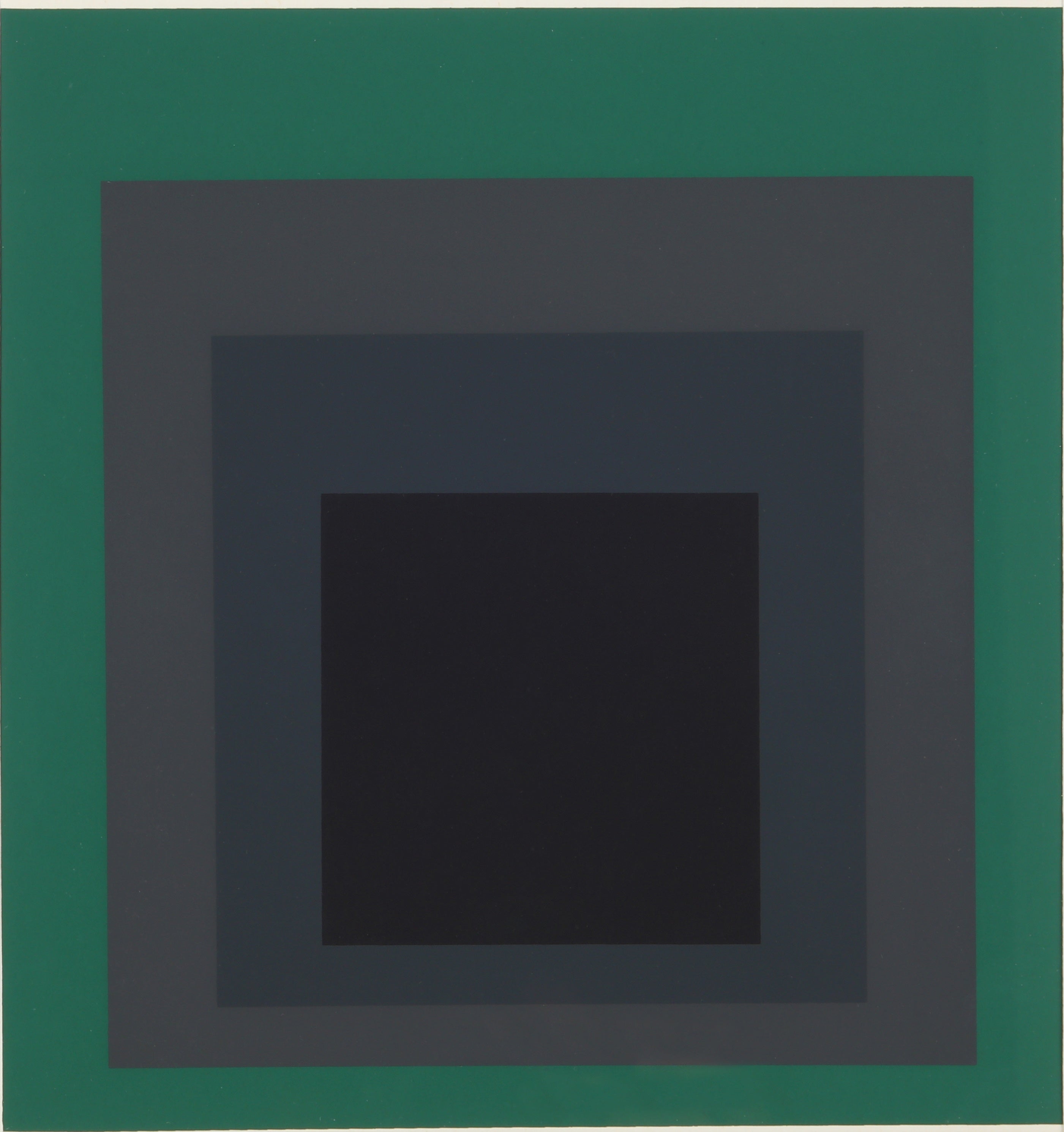 Josef Albers - Homage to the Square 1983 — complete set of four
