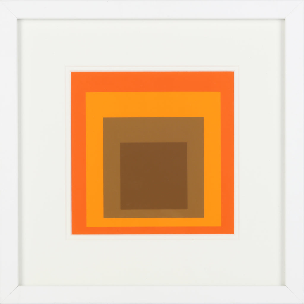 Josef Albers - Homage to the Square 1983 — complete set of four