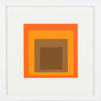 Josef Albers - Homage to the Square 1983 — complete set of four