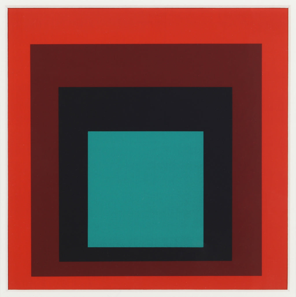 Josef Albers - Homage to the Square 1983 — complete set of four