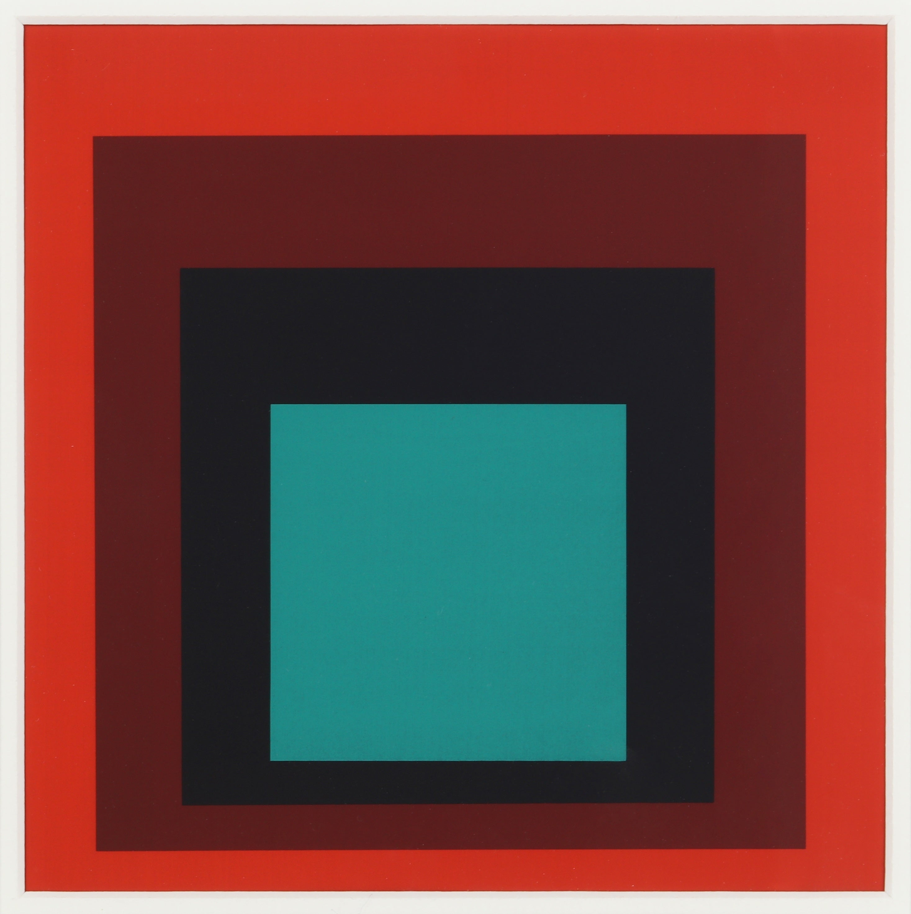 Josef Albers - Homage to the Square 1983 — complete set of four