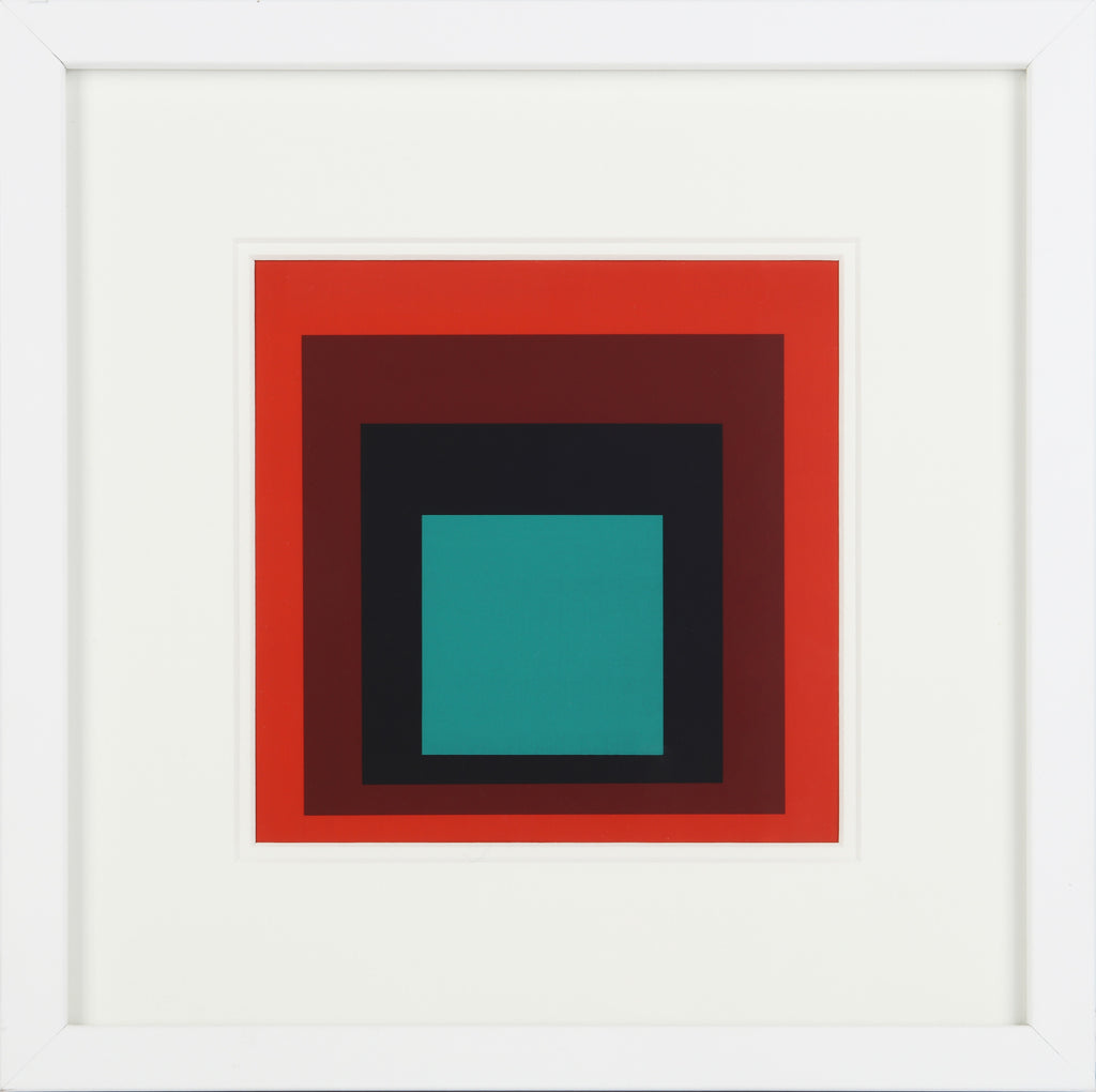 Josef Albers - Homage to the Square 1983 — complete set of four