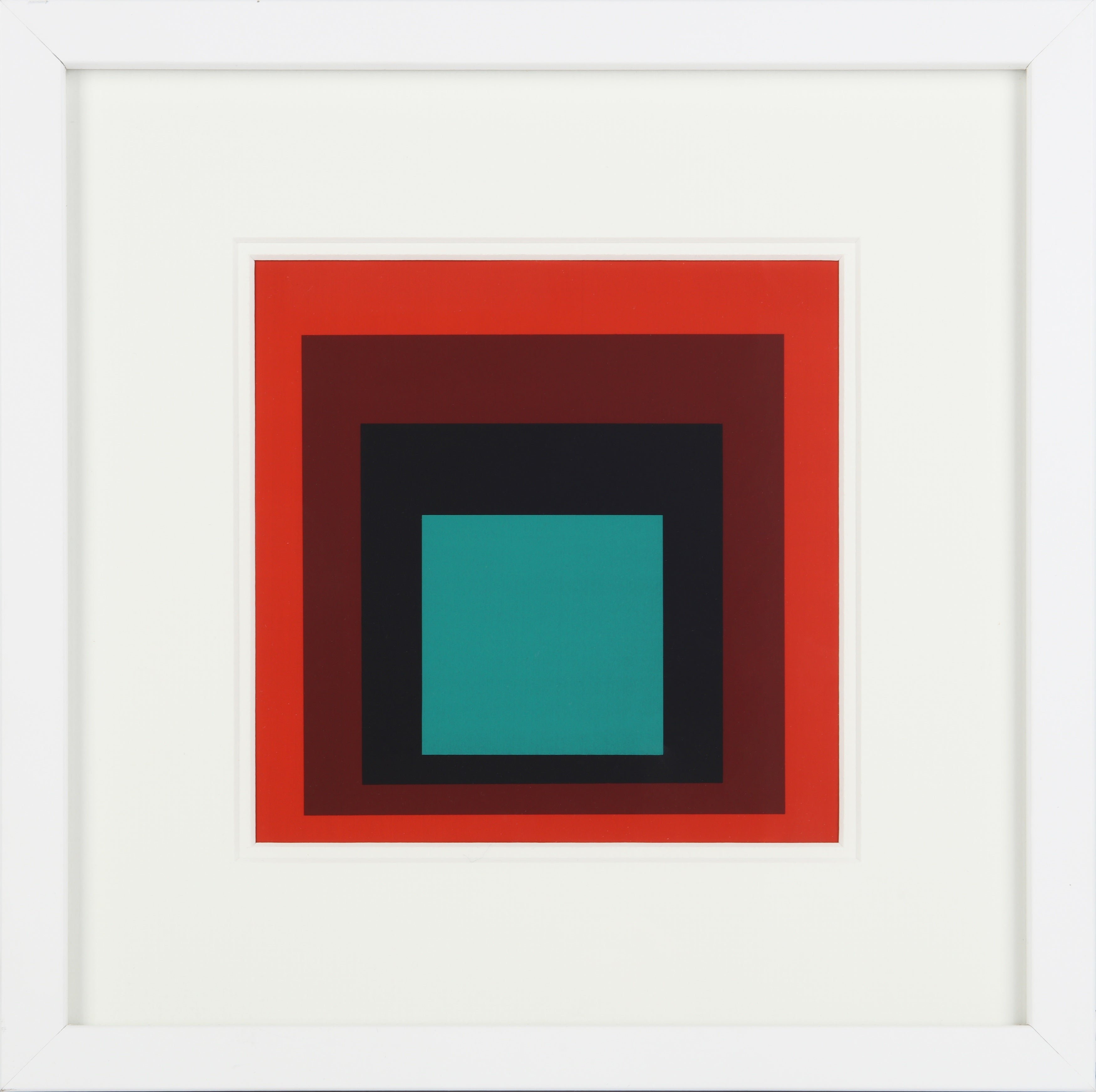 Josef Albers - Homage to the Square 1983 — complete set of four
