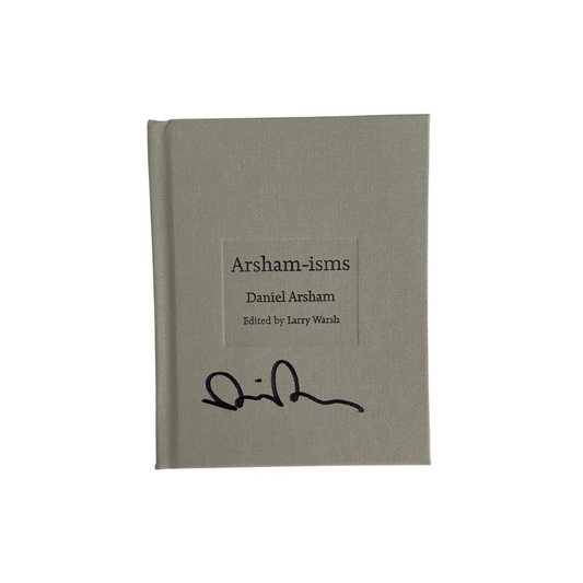 Daniel Arsham ARSHAM-ISMS Signed book