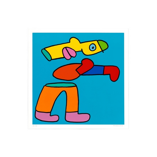 Thierry Noir - Boxing (Blue)