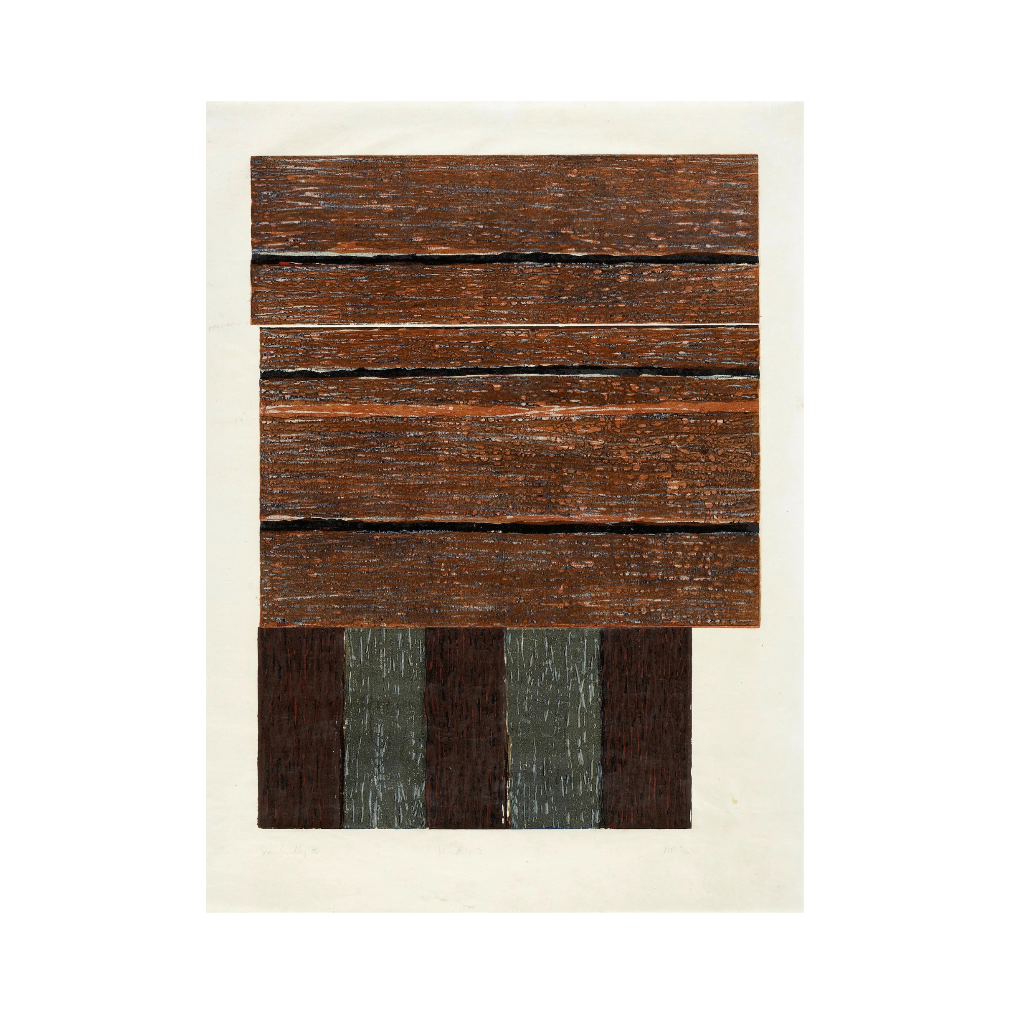 Sean Scully - Standing I (1986) I AP Edition