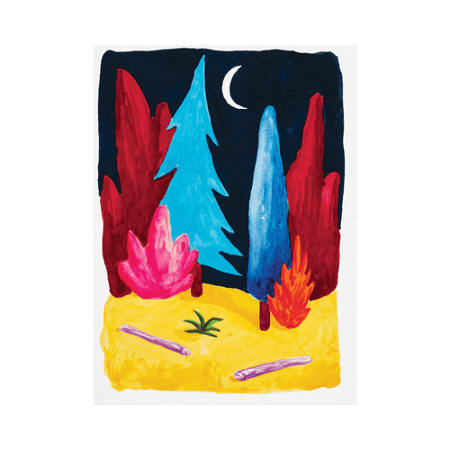 Nicolas Party - Untitled (Forest Scene) (2013)